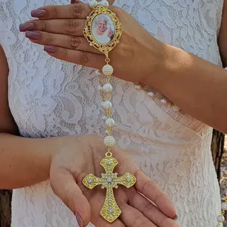 Rosario con foto